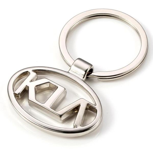 Designer Fshion Brand Damen Herren Kleiner Metall-Schlüsselanhänger Auto-Schlüsselanhänger Ring Renault Chevy Silberfarben Damen Herren-Schlüsselanhänger