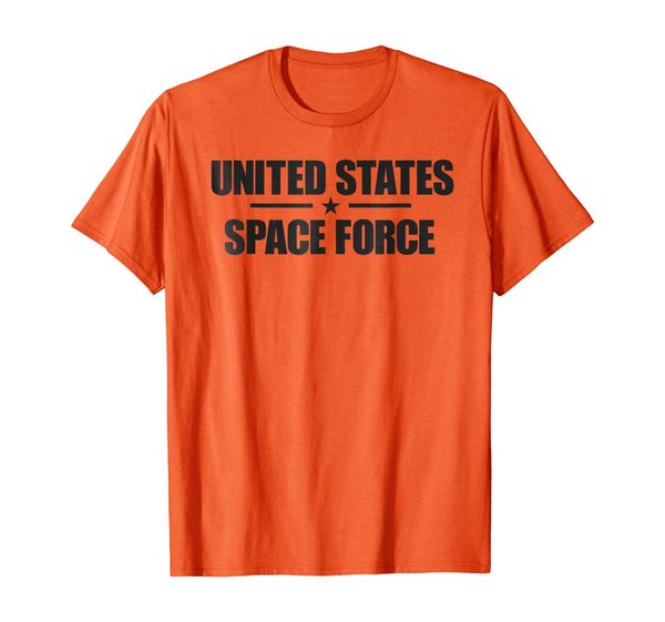 

u.s. space force t-shirt, White;black