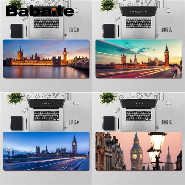 

mouse pads & wrist rests babaite big ben in london silicone large small pad to game keyboards mat