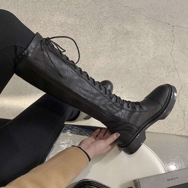 

net red high thin new autumn women's elastic knee length boots, martin boots, White;red