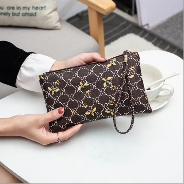

womens iconic fashion long wallet coin purse card, Red;black