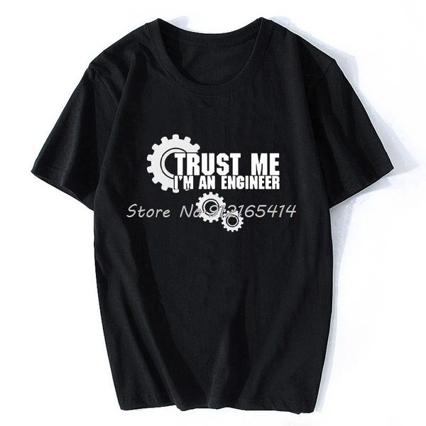 

men's t-shirts summer style trust me i'm an engineer cotton long sleeve oversized funny t shirt graphic harajuku hip hop t-shirt s, White;black
