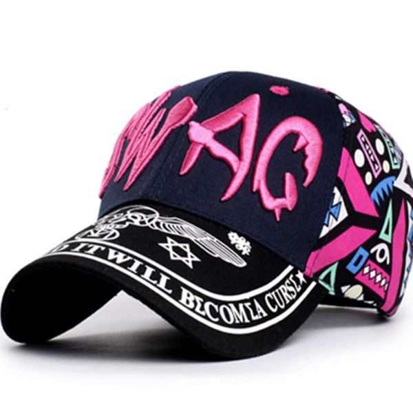 

fashion trend female outdoor sunscreen wool letter printing baseball cap duck tongue shading embroidery summer adjustable multicolor, Blue;gray