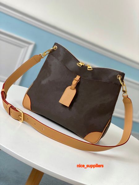 

fashion 2021 m45353 m45355 odeon women luxurys designers bags leather handbag messenger crossbody bag shoulder bags totes purse wallet, Red;black