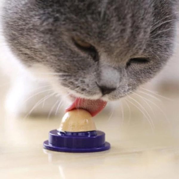 

cat toys cats treats lollipop pet snack nutrition cream mint ball candy din889
