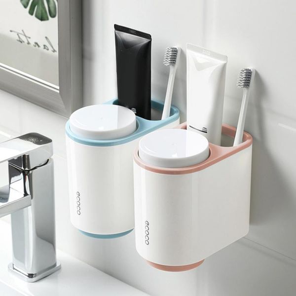 

bathroom storage & organization toothbrush holder with cup wall-mounted toilet rack accessories set dathroom home use furniture