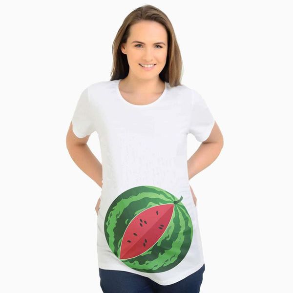 

maternity & tees clothes cartoon print tee shirts pregnancy t-shirts pregnant women plus size christmas for, White