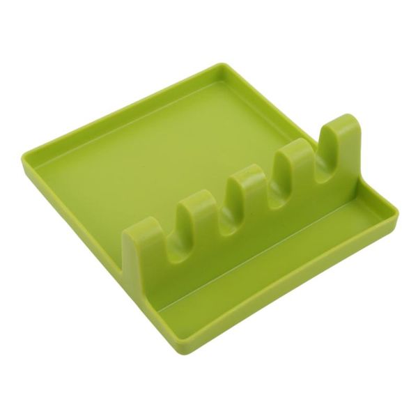 

kitchen storage & organization spoon holders fork spatula rack shelf organizer plastic rest chopsticks holder non-slip spoons pad utensil