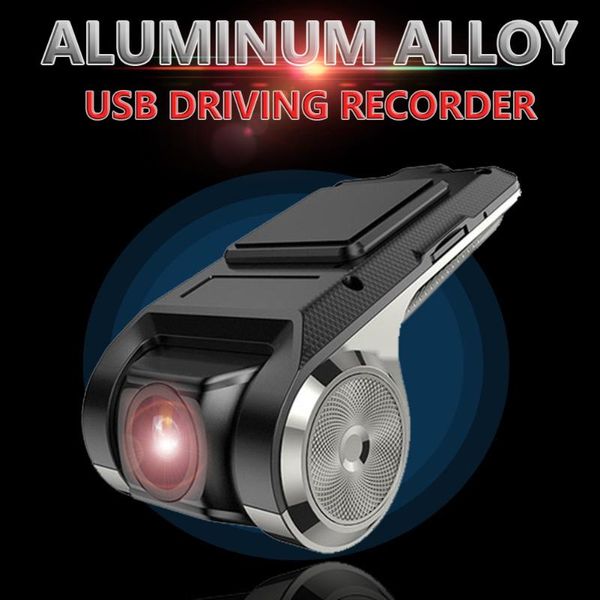 

car gps & accessories u2 dash cam for android radio stereo usb dashboard camera logger with adas night vision loop recording + rearview