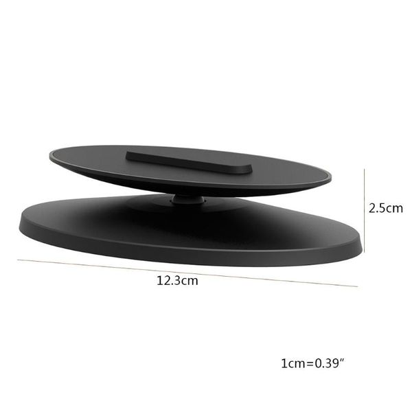 

cell phone mounts & holders anti-slip base mount bracket rotatable magnetic for-amazon echo show 5 77ha