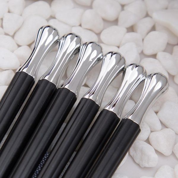 

chopsticks visual touch 1 pair of world cup modeling alloy chopstick sushi cutlery gift reusable high-end gifts