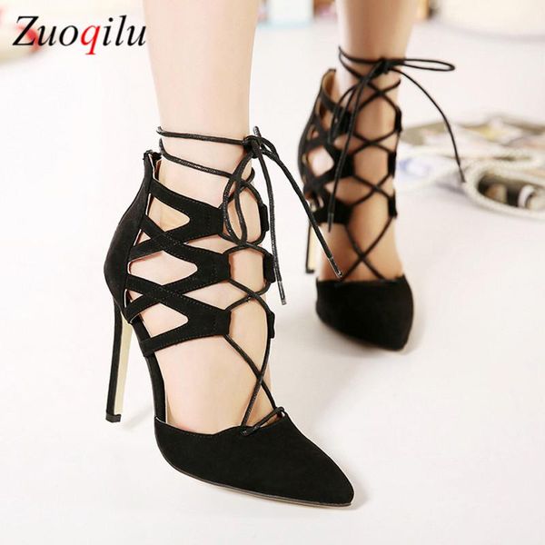 

dress shoes high heels ankle strap pumps women gladiator sandals ladies thin black wedding