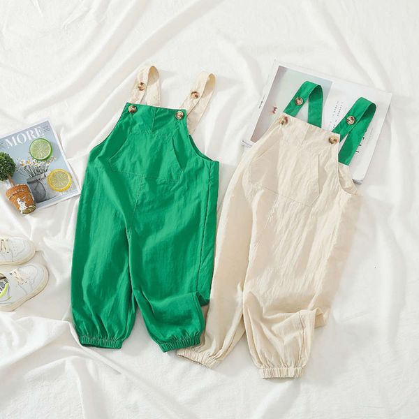 

ins wear 2021 children's 0-3 years old baby cotton korean version belt pants fashionsp9f, Blue