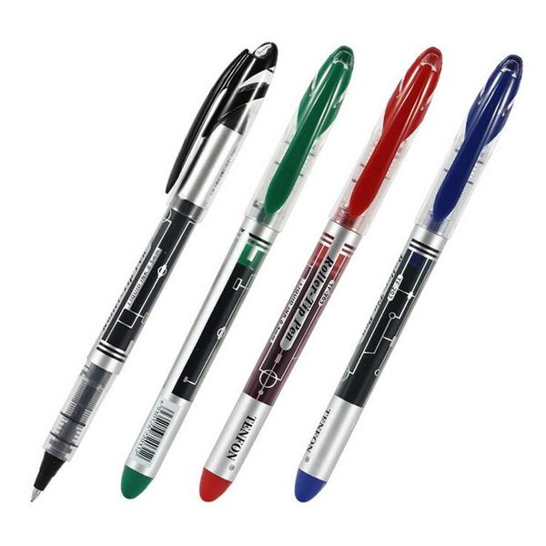 

gel pens 1 pc classic roller tip pen wholesale 3 color liquid ink office accessories school supplies canetas escolar
