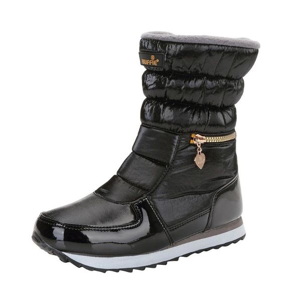 

boots women women's winter shoes woman snow for ankle 10, Black