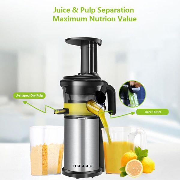 

electric slow auger juicer 200w 40rpm fruit and vegetable juice cold press juicer machine for home commercial kitchen tool