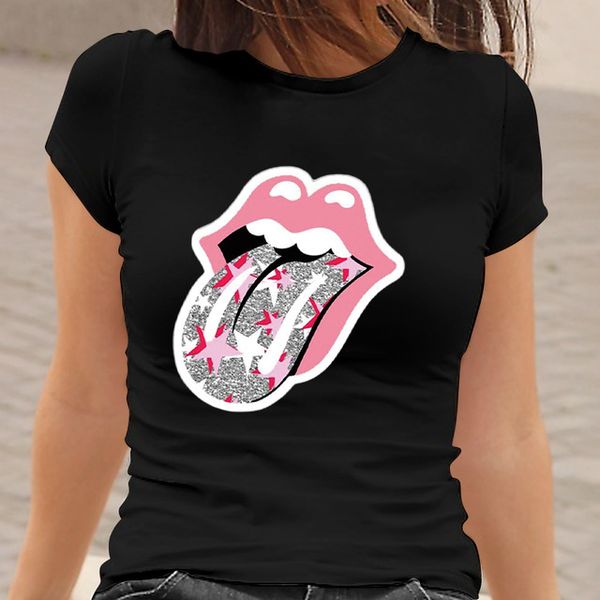 

m00131 printed round neck cotton summer short sleeve t-shirt, White