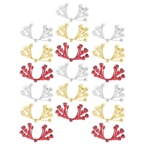 

christmas decorations 27pcs diy xmas decorative crafts fake berry materials home decor