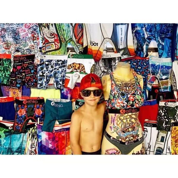

ethika underpants ethika random street sports underpants skateboard hip hop underpants ethika men's quick dry stretch 41, Black;white