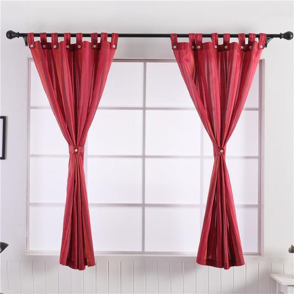 

curtain & drapes [ready stock] gy8517 gyrohome 1pc shoulder strap with button w140cmxh170cm window living room darkening dec