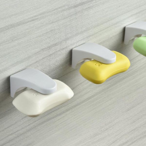 

magnetic soap dish container dispenser wall attachment adhesion soap holder kitchen household bathroom magnet high quality