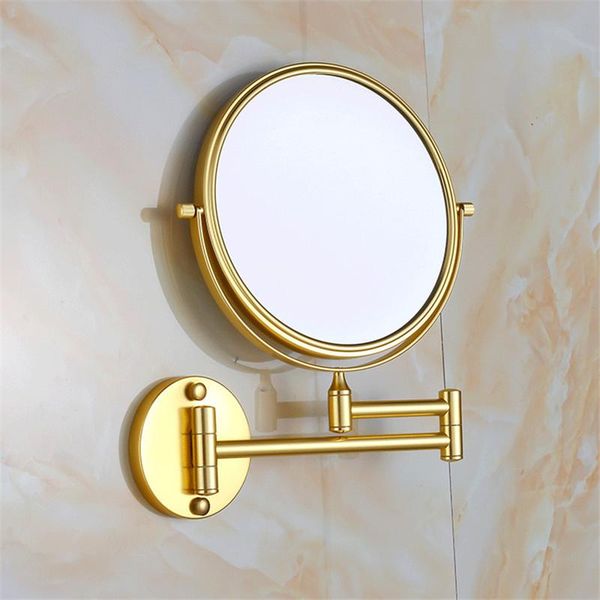 

mirrors selling 2021 mirror beauty wall mounted pasteable double sided triple magnifying foldable bath make-up
