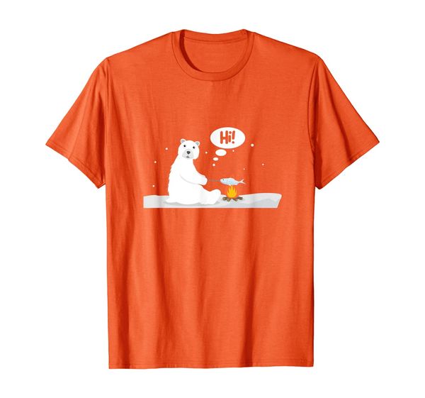 

cute polar bear lover antarctic arctic polar bear cooking t-shirt, White;black