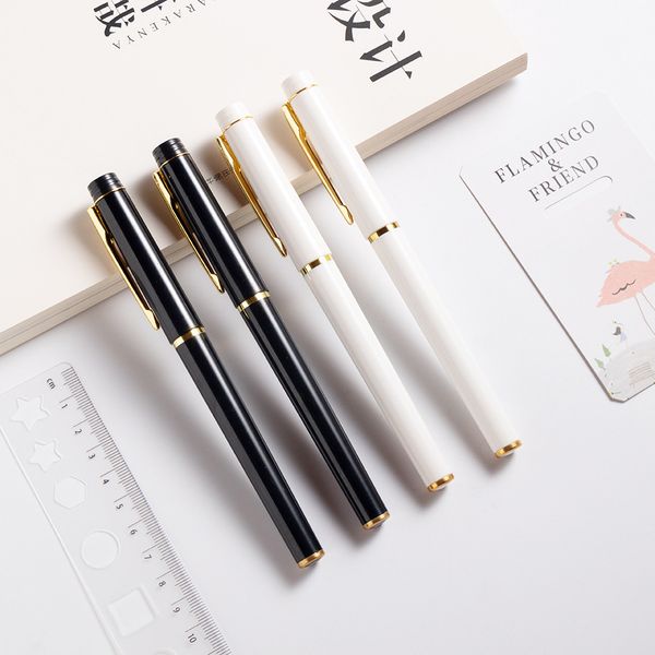 

quality metal high grade advertisement neutral pen printing black signature
