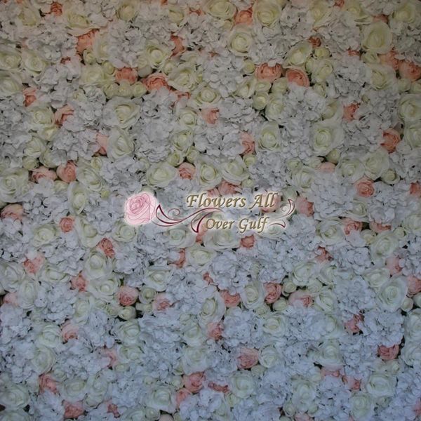 

artificial silk flower wall wedding background lawn/pillar road lead market decoration fake flower