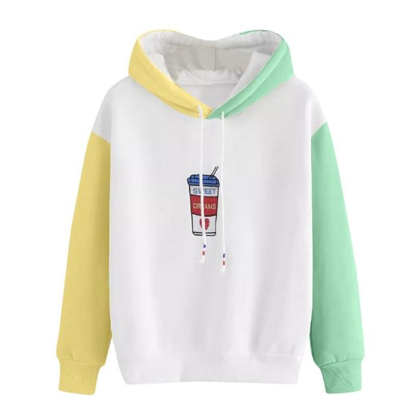

women's hoodies & sweatshirts hoodie clothes womens long sleeve print sweatshirt pullover blouse, Black