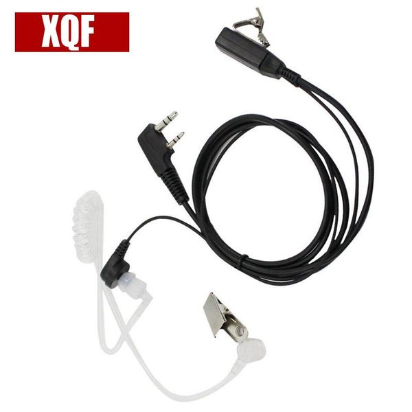 

walkie talkie xqf 10pcs 2 pin air tube earphone with pfor baofeng uv-5r earpiece