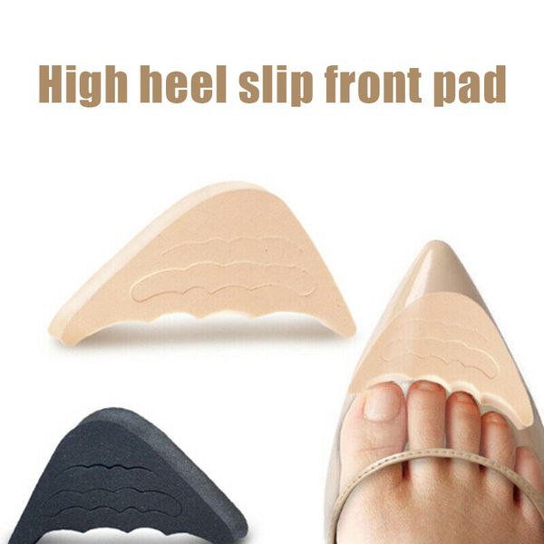 

1 pair women high heel forefoot insert toe cushion pain relief shoes front filler adjustment can csv