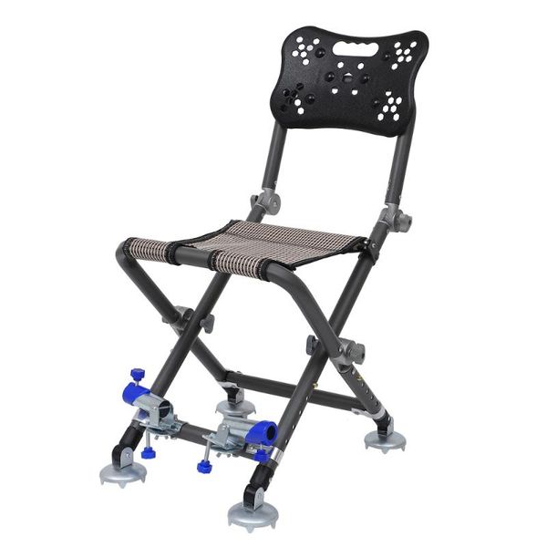 

fishing accessories 1pc multifunction portable folding beach chair lounge stool
