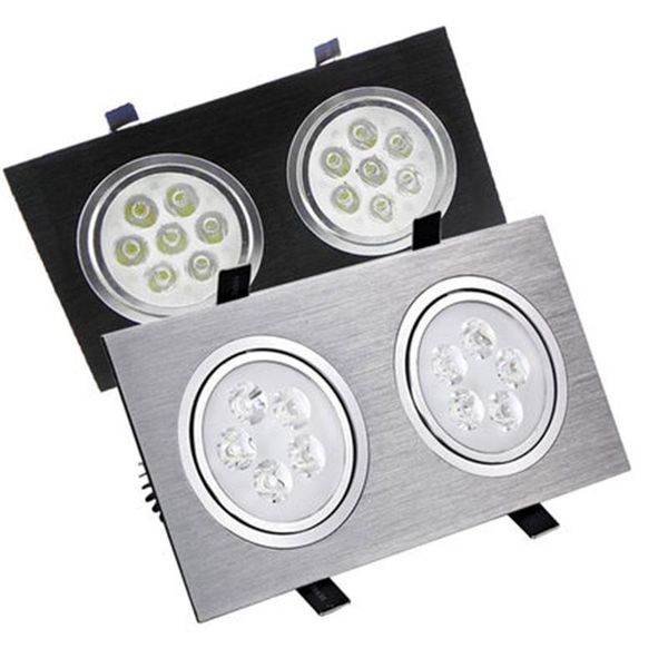 

downlights square dimmable led downlight 12w 20w 28w ac85-265v recessed ceiling indoor lighting