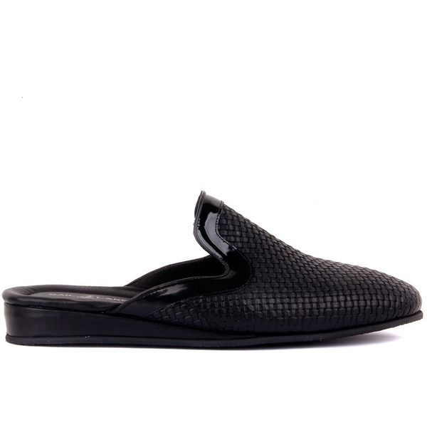 

slippers sail-lakers preto couro malha reforÃ§o masculino ao ar livre chinelo tbwu, Black