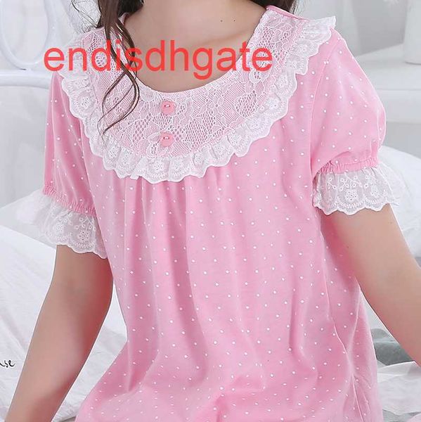 

girl's home clothes new fashion cotton children's cartoon pajamas two piece suit, Black;white