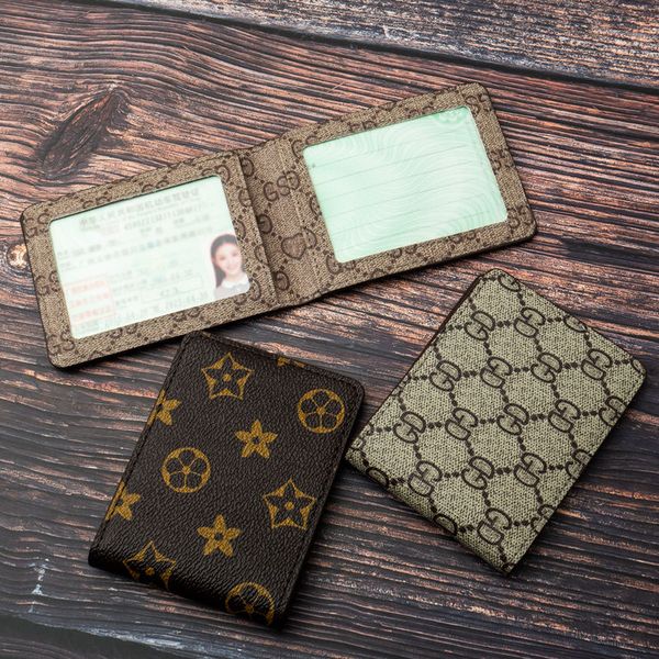 

driver's license leather case for men, driving license, driving license case, two-in-one certificate package, female driving license, m, Silver