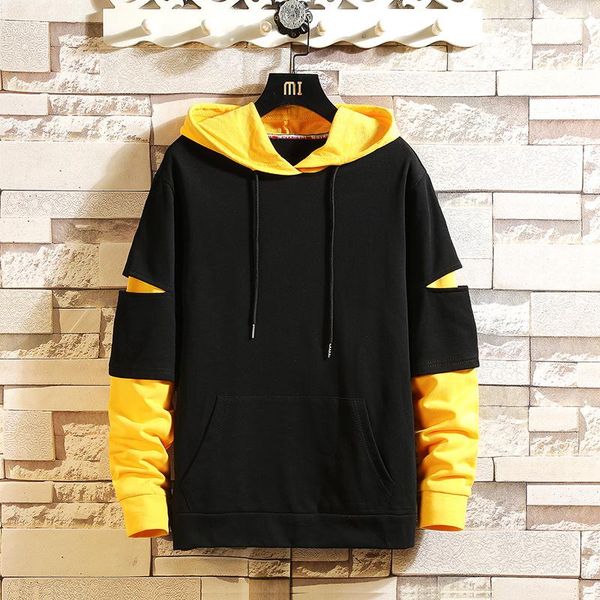 

men's hoodies & sweatshirts 2022 japanese style pullover men/women casual hooded streetwear hip hop harajuku male high quality, Black