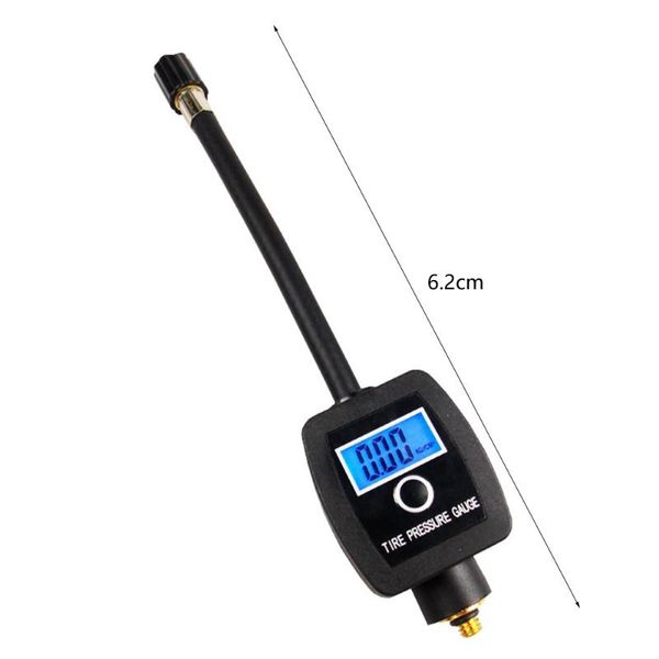 

bike pumps digital bicycle tire air pressure gauge mini meter lcd display measurement tool for truck car motorcycle atv