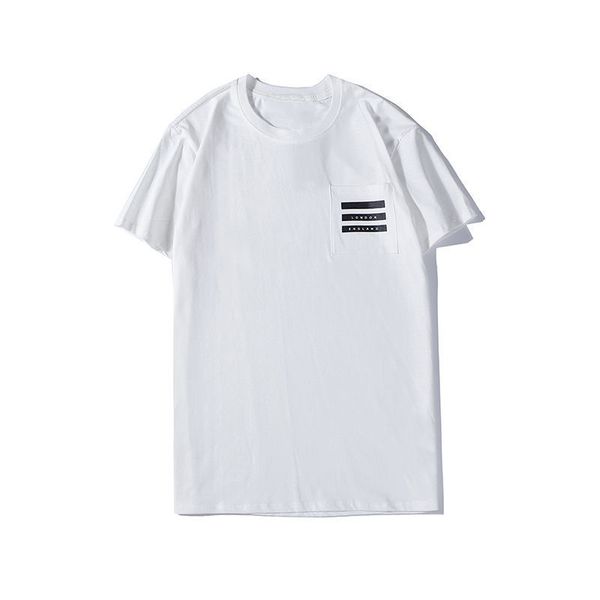 

fashion stylist mens t shirts hight quality london tshirts 2021 men women couples short sleeve tee, White;black