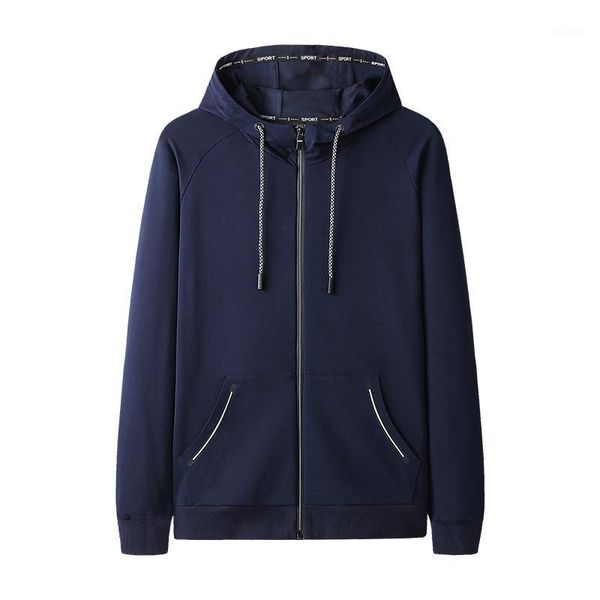 

men's jackets est men casual sports coat streetwear hooded baseball jacket hoodies winter autumn overcoat asian size 8xl 9xl, Black;brown