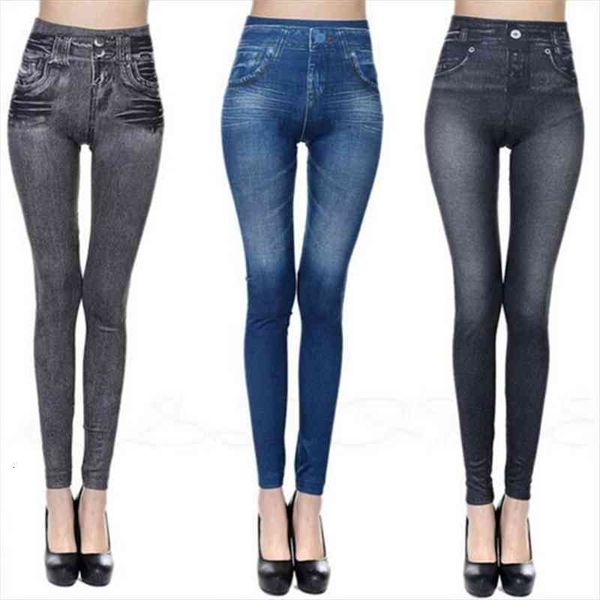 

s-xxl fleece lined winter womens leggings jegging jeans genie slim fashion jeggings gym fake pockets woman fitness pants, Black