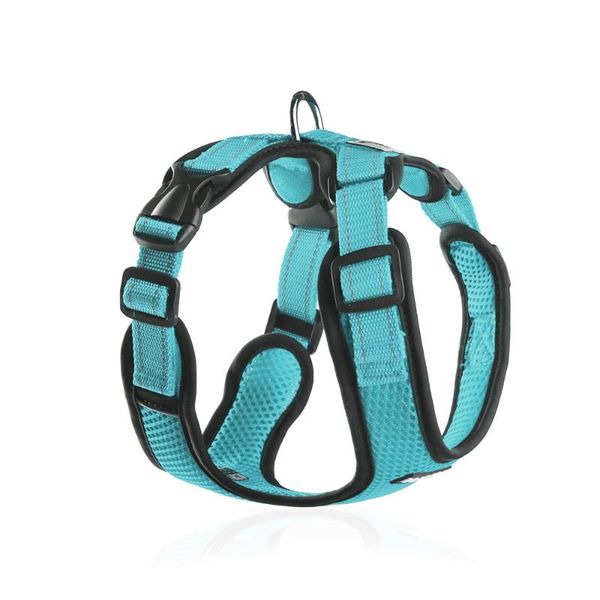 

dog collars & leashes harness for chihuahua pug small medium dogs vest reflective no pull mesh nylon pet puppy cat harnesses dresspet