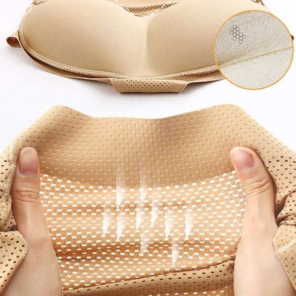 

yoga outfit women's latex underpants bodyshaper panties buttock up pants pad breathable tucking lingerie shapewear 2021