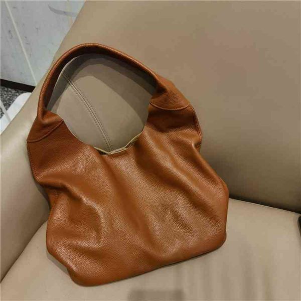 

women luxurys designers bags 2021 soft cowhide one mother large capacity bucket simple straight h designer handbag handbags totes crossbody