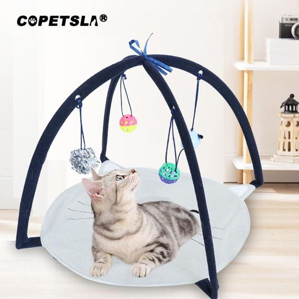 

cat beds & furniture toys portable tent funny pet mobile activity pets play bed mat blanket house foldable kitten tents1