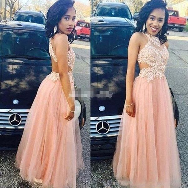 

party dresses african modest prom long 2021 gala jurken lace tulle a line imported dress special occasion formal evening gowns, White;black