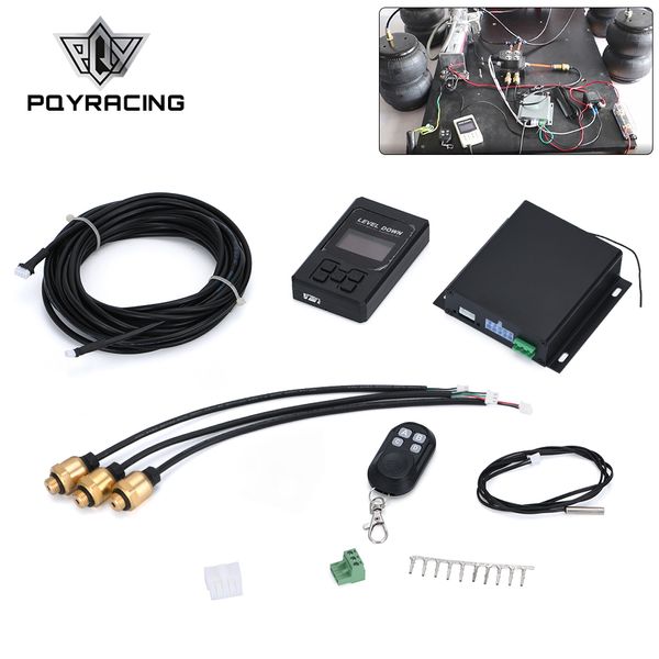 Sistema di controllo elettronico della sospensione pneumatica universale per auto con supporto del sensore di pressione Controllo remoto del cavo Bluetooth PQY-ESV03-3 / ESV03-5