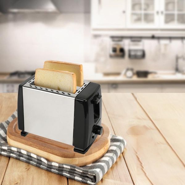 

baking & pastry tools 600w 220v double-row trough 2 slice fully automatic stainless steel household toaster durable z20