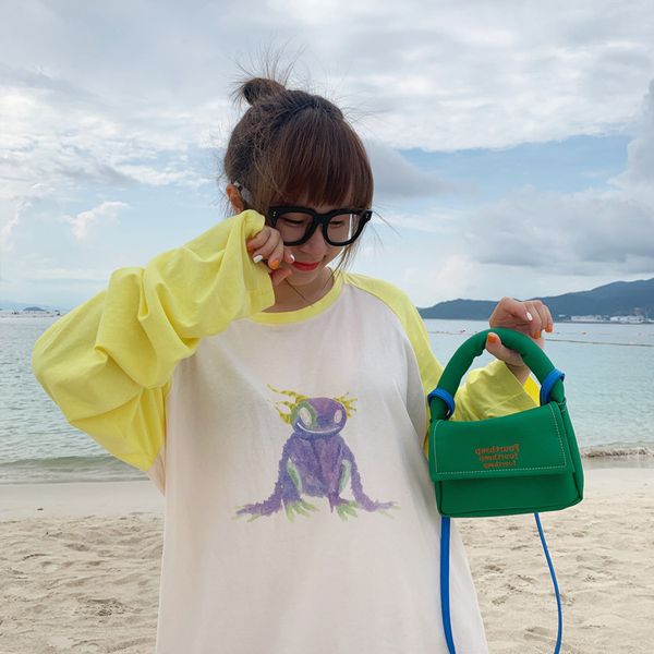 

thailand tide brand fourthsep.bkk niche mini bag hand leather satchel 10 colors